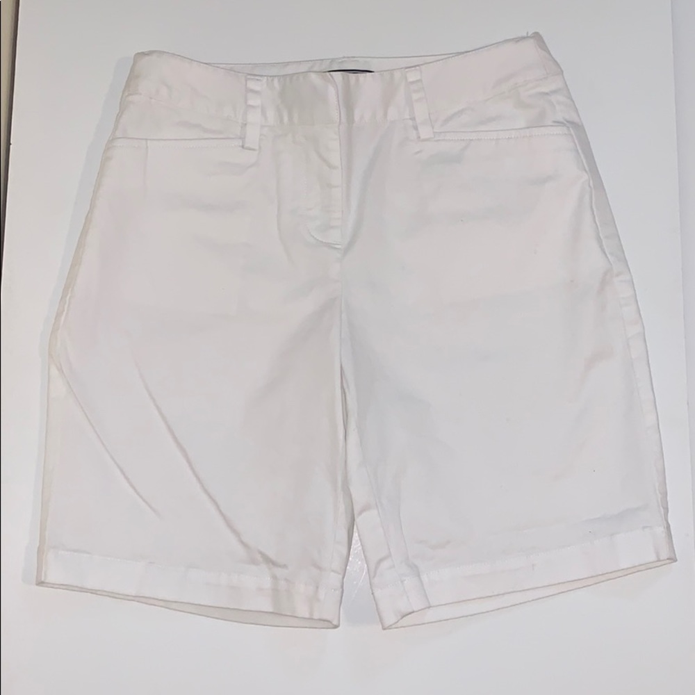 White Bermuda Shorts